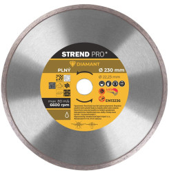 Kotúč Strend Pro 521B, 230 mm, diamantový, plný