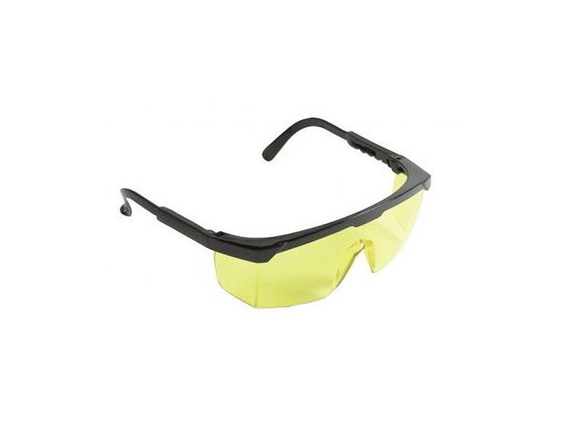 Okuliare Safetyco B507, žlté, ochranné, nastaviteľné