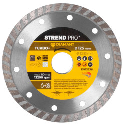 Kotúč Strend Pro 521C, 125 mm, diamantový, Turbo +