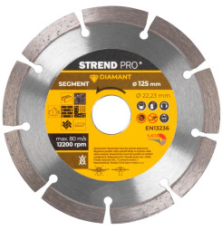 Kotúč Strend Pro 521A, 125 mm, diamantový, segment