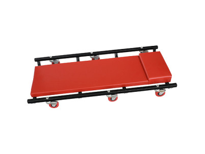 Lehátko TR6451 BigRed, červené, 930x440 mm, servisné na kolieskach