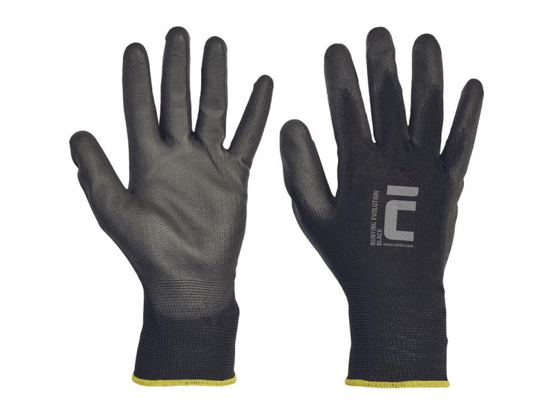 Rukavice BUNTING Evolution Black 09/L záhradné