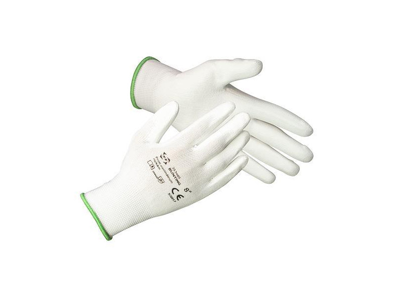 Rukavice ST BROTULA White 06/XS záhradné, biele