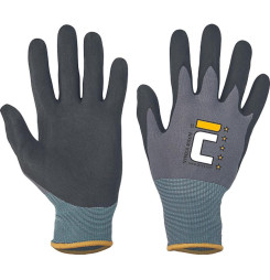 Rukavice fh® NYROCA MAXIM 10/XL, kombinované, nylon/lycra/nytril