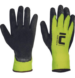 Rukavice PALAWAN Winter Yellow, zimné, zateplené, 11/XXL, nylon, Latex