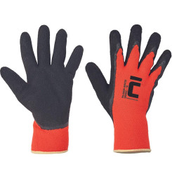 Rukavice PALAWAN Winter Orange, zimné, zateplené, 09/L, nylon, Latex