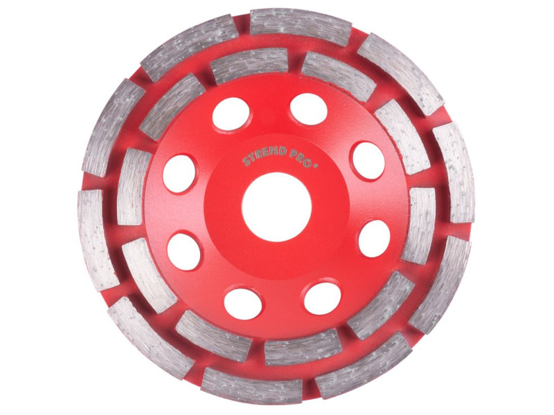 Kotúč Strend Pro Premium CGW22, 125 mm, 2rowsCup, brúsny, diamantový, na betón, dvojradový