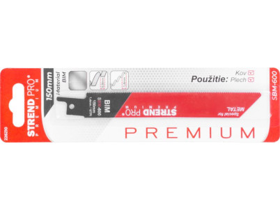 List do chvostovej píly Strend Pro SBM-600, 150/0.90 mm, Bi-metal, S922EF