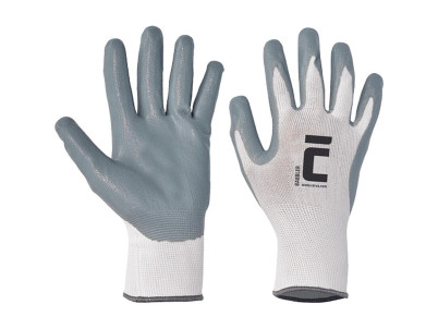 Rukavice BABBLER 08/M, nylon/nitril