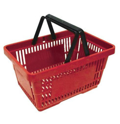 Košík Racks Shopper, 20 lit., červený, nákupný