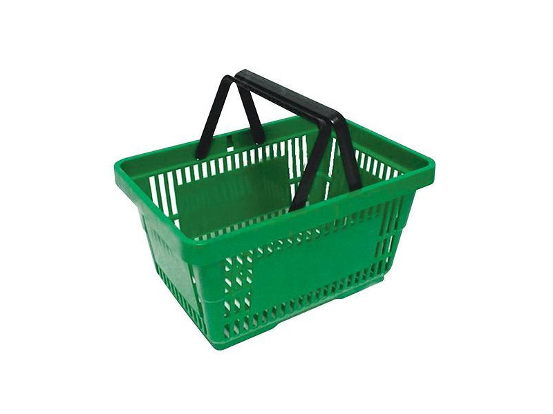 Košík Racks Shopper, 20 lit., zelený, nákupný