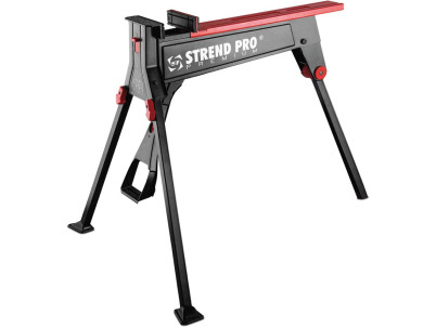 Stôl Strend Pro Premium WB955, max. 300 kg, pracovný držiak, multifunkčná skladacia trojnožka so zverákom