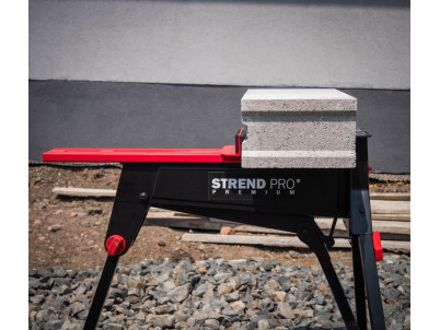 Stôl Strend Pro Premium WB955, max. 300 kg, pracovný držiak, multifunkčná skladacia trojnožka so zverákom