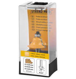 Fréza do dreva Strend Pro S8 mm, YC5305, frézka do hornej frézy, D34.9 H15 R5.60 B12.90