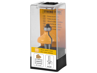 Fréza do dreva Strend Pro S8 mm, YC2403, frézka do hornej frézy, D35.20 H15.90 R5.55  B11.10