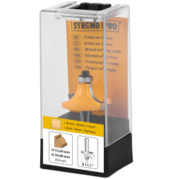 Fréza do dreva Strend Pro S12 mm, YC2307-12 frézka do hornej frézy, D34.9 H15.5 R11.1