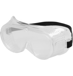 Okuliare Safetyco B320, číre, ochranné, uzavreté, s vetraním