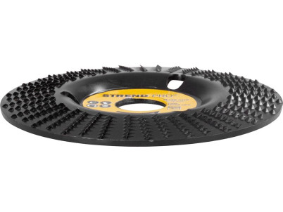 Kotúč Strend Pro, 125 mm, rašpľový na drevo, jemný, na uhlovú brúsku