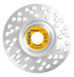 Kotúč Strend Pro, 125 mm, brúsny na drevo, s otvormi, na uhlovú brúsku