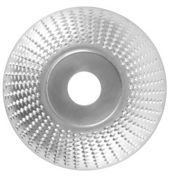 Kotúč Strend Pro, 125 mm, rašpľový na drevo, hrubý, oblý, na uhlovú brúsku