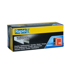 Spony RAPID 53, 10 mm, sponky do sponkovačky, bal. 5000 ks