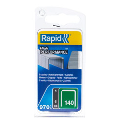 Spony RAPID 140, 6 mm, sponky do sponkovačky, bal. 970 ks