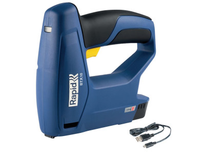Sponkovačka RAPID BTX 10, aku sponkovačka čalunícka, 3,6V, spony typ 53, 4-10 mm
