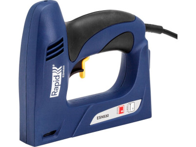 Sponkovačka RAPID ESN 530, elektrická, klincovačka čalunnícka, spony typ 53, 6-14 mm, klince 8 15 mm