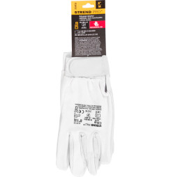 Rukavice Strend Pro Dila, textil/koža, veľkosť 8/M