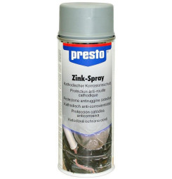 Sprej presto® Zinkový, základný, 400 ml, sivý