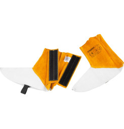 Gamaše Strend Pro Industrial, na zváranie, návleky, kožené, 15 cm, pár 2 ks