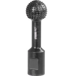 Rašpľa Strend Pro RSP41, na drevo, 30 mm, pre uhlovú brúsku, guľová, čierna