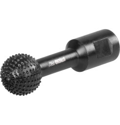 Rašpľa Strend Pro RSP41, na drevo, 30 mm, pre uhlovú brúsku, guľová, čierna