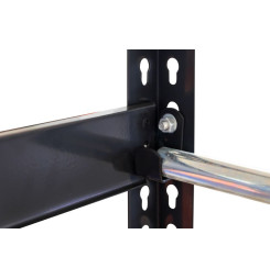 Stôl Racks PWB60, pracovný, do dielne, s policou, 183x183x90 cm, max 350 kg