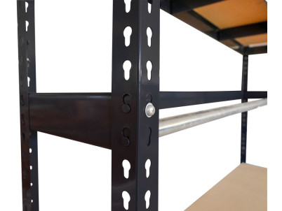 Stôl Racks PWB60, pracovný, do dielne, s policou, 183x183x90 cm, max 350 kg