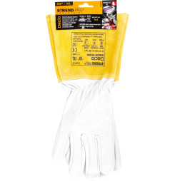 Rukavice Strend Pro Industrial Decio, celokožené, zváračské, veľkosť 10/XL