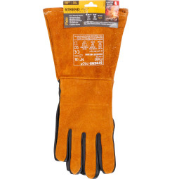 Rukavice Strend Pro Industrial Fido, celokožené, zváračské, veľkosť 10/XL