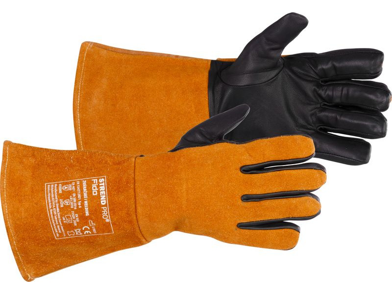Rukavice Strend Pro Industrial Fido, celokožené, zváračské, veľkosť 11/XXL