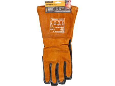 Rukavice Strend Pro Industrial Fido, celokožené, zváračské, veľkosť 11/XXL