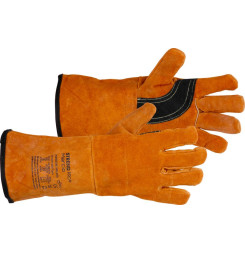 Rukavice Strend Pro Industrial Marcio, celokožené, zváračské, veľkosť 9/L
