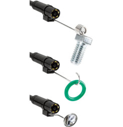 Kamera Strend Pro CB433, inšpekčná, endoskopická, LCD, 8 mm sonda, s funkciou nahrávania, L-2 m