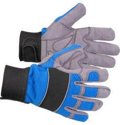 Rukavice Strend Pro Varo, koža/syntetika, vystužené, veľkosť 10/XL, blister