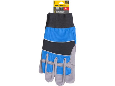 Rukavice Strend Pro Varo, koža/syntetika, vystužené, veľkosť 11/XXL, blister