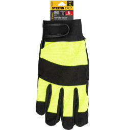 Rukavice Strend Pro Zarso, koža/syntetika, vystužené, veľkosť 10/XL, blister