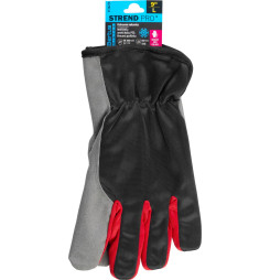 Rukavice Strend Pro Bertus Winter, zimné, ochranné, zateplené, textil/koža, veľkosť 09/L, blister
