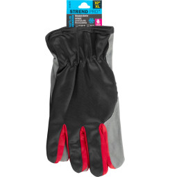 Rukavice Strend Pro Bertus Winter, zimné, ochranné, zateplené, textil/koža, veľkosť 10/XL, blister