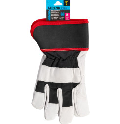 Rukavice Strend Pro Janus Winter, zimné, ochranné, zateplené, textil/koža, veľkosť 09/L,  blister
