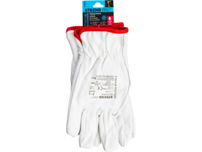 Rukavice Strend Pro Flavus Winter, zimné, ochranné, zateplené, celokožené, veľkosť 09/L,  blister
