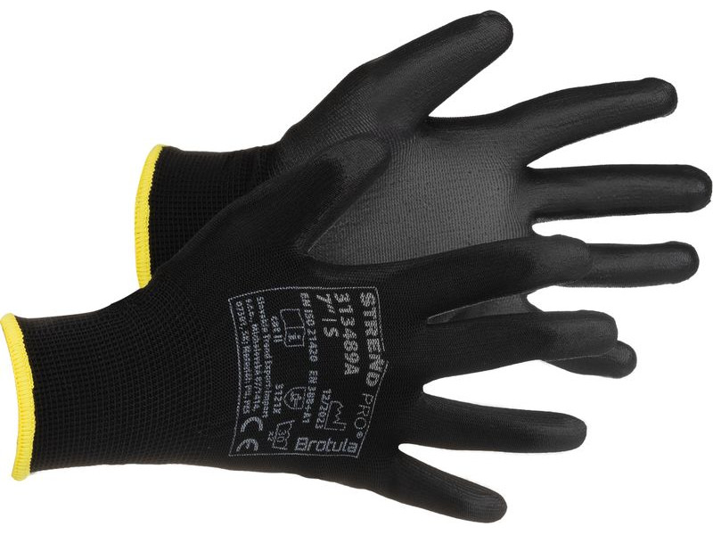 Rukavice ST BROTULA Black 07/S záhradné, NEW EDITION