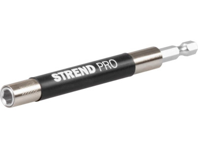 Držiak bitov Strend Pro, 120 mm, 1/4", magnetický, nádstavec
